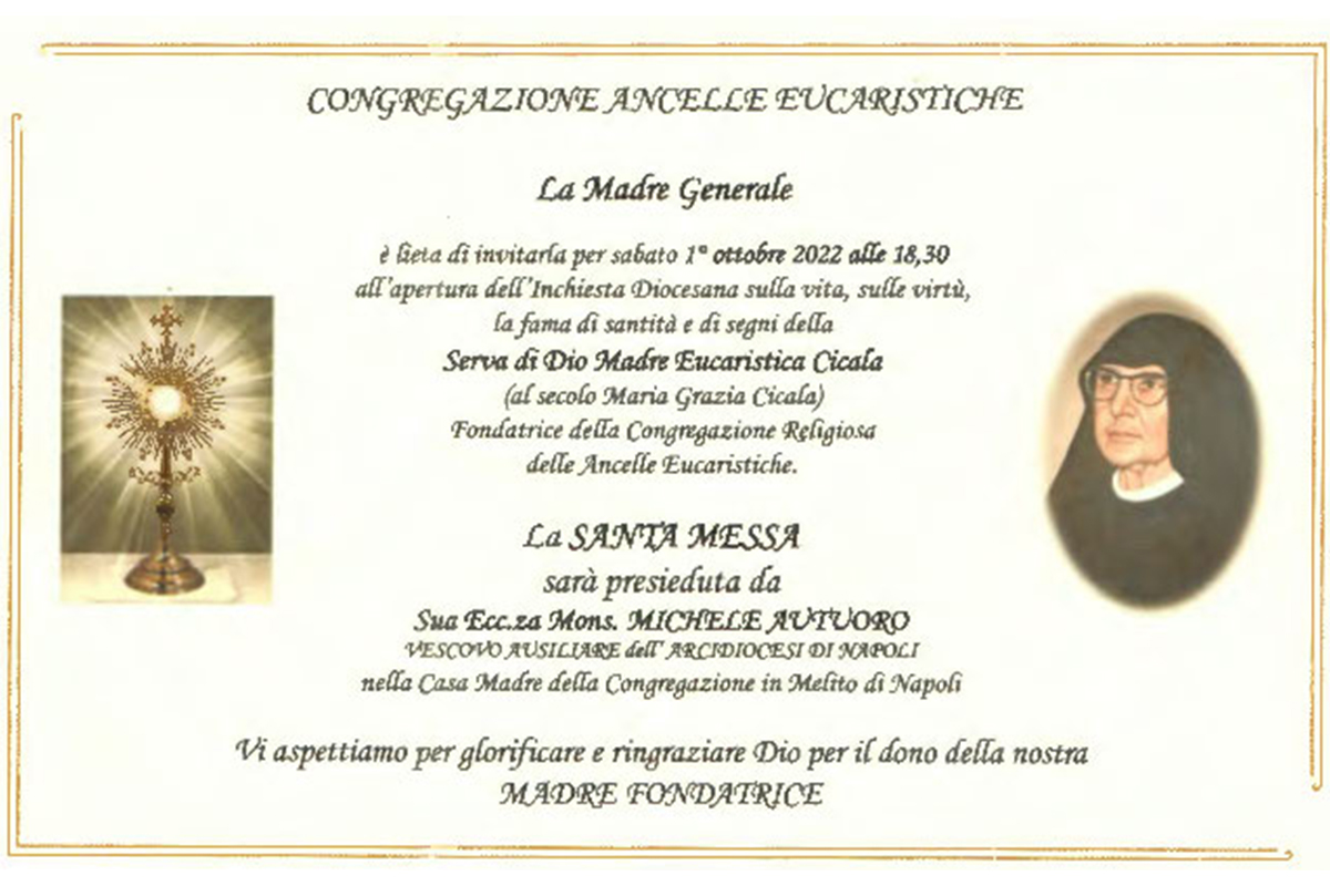 Apertura Inchiesta Diocesana